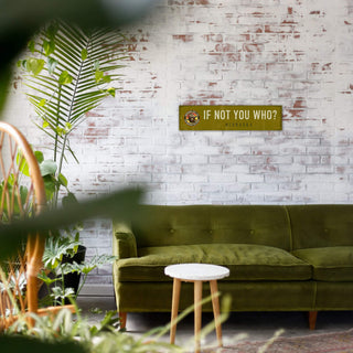 Smokey Bear If Not You Who: Forest Green Landmark - Wall Decor Wood & Metal Wall Art Smokey Bear
