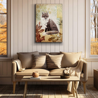 Wildwood Fox - Metal Box Art Metal Box Wall Art Meissenburg Designs