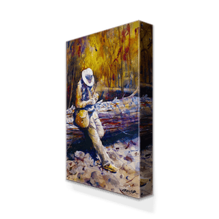 Decisions of a Fly Fisherman - Metal Box Art Metal Box Wall Art Dean Crouser