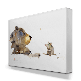 Unexpected Friendship - Metal Box Art Metal Box Wall Art Dean Crouser