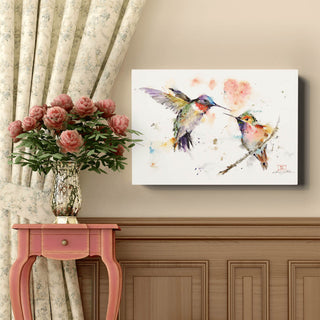 Lovebirds - Metal Box Art Metal Box Wall Art Dean Crouser