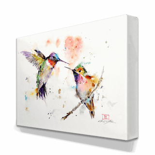 Lovebirds - Metal Box Art Metal Box Wall Art Dean Crouser