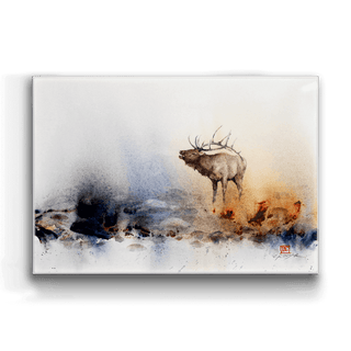 Morning Call - Metal Box Art Metal Box Wall Art Dean Crouser