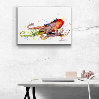 Octopus - Metal Box Art Metal Box Wall Art Dean Crouser