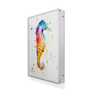 Seahorse - Metal Box Art Metal Box Wall Art Dean Crouser