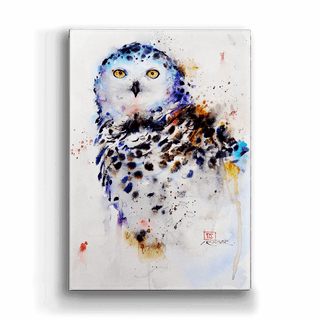 Snowy Owl - Metal Box Art Metal Box Wall Art Dean Crouser