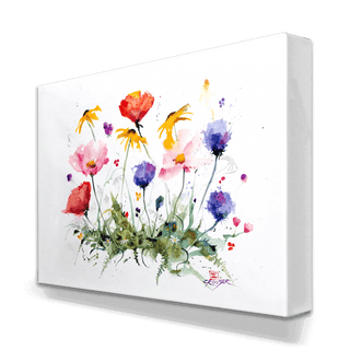Wildflowers - Metal Box Art Metal Box Wall Art Dean Crouser