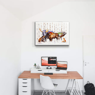 The Woodlands - Metal Box Art Metal Box Wall Art Dean Crouser