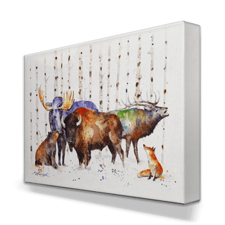 The Woodlands - Metal Box Art Metal Box Wall Art Dean Crouser
