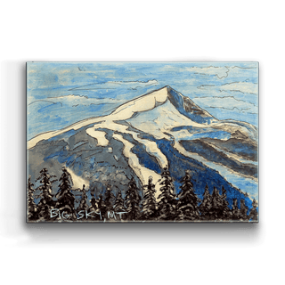 The Majesty of Big Sky - Metal Box Art Metal Box Wall Art Ed Anderson