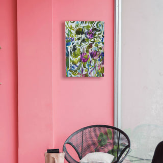 Magenta Flowers - Metal Box Art Metal Box Wall Art Este MacLeod