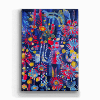 Night Flower - Metal Box Art Metal Box Wall Art Este MacLeod