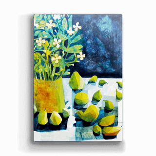 October Pears - Metal Box Art Metal Box Wall Art Este MacLeod