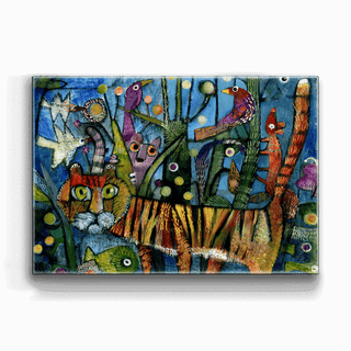 Tiger, Tiger - Metal Box Art Metal Box Wall Art Este MacLeod