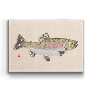 Rainbow Trout - Metal Box Art
