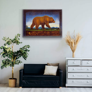 Great Bear - Metal Box Art Metal Box Wall Art Monte Dolack