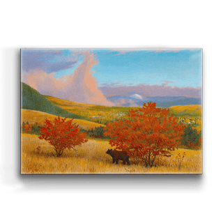 October View from Mt. Jumbo - Metal Box Art Metal Box Wall Art Monte Dolack
