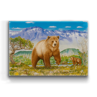 Pine Butte Swamp - Metal Box Art Metal Box Wall Art Monte Dolack