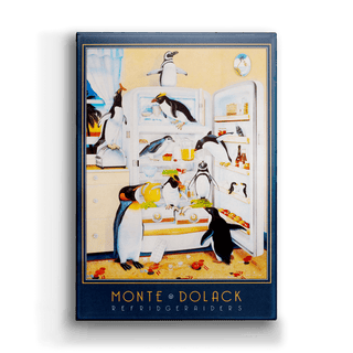 Refridgeraiders - Metal Box Art Metal Box Wall Art Monte Dolack