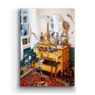 Tie One On - Metal Box Art Metal Box Wall Art Monte Dolack