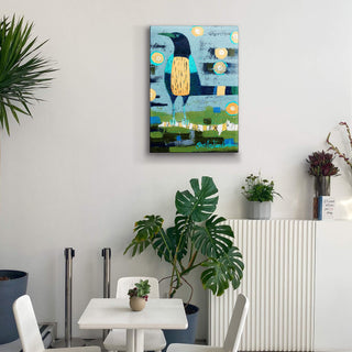 Bird on a Branch - Metal Box Art Metal Box Wall Art Shelle Lindholm