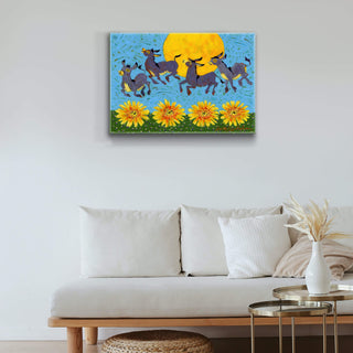 Cactus Flowers - Metal Box Art Metal Box Wall Art Shelle Lindholm