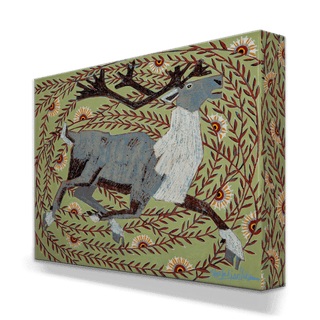 Woodland Caribou - Metal Box Art Metal Box Wall Art Shelle Lindholm