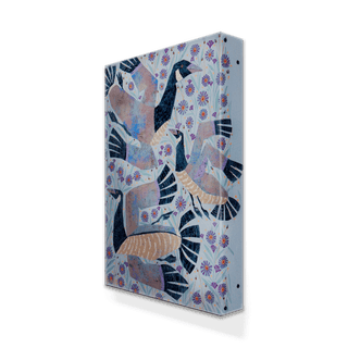 Wild Goose Chase - Metal Box Art Metal Box Wall Art Shelle Lindholm