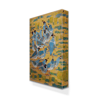 Covey of Quail - Metal Box Art Metal Box Wall Art Shelle Lindholm