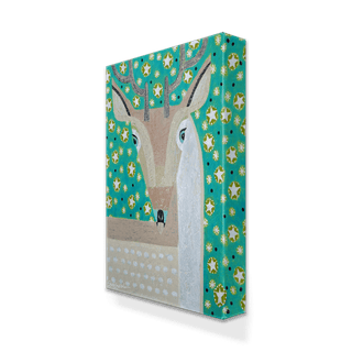 Dreamy Deer - Metal Box Art Metal Box Wall Art Shelle Lindholm