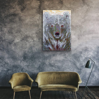 Old Grey - Metal Box Art Metal Box Wall Art Shelle Lindholm