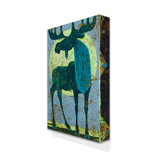 King of the Mountain - Metal Box Art Metal Box Wall Art Shelle Lindholm