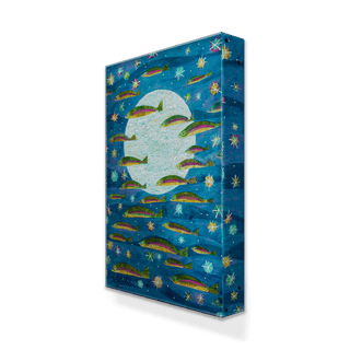 Somewhere Over the Rainbow - Metal Box Art Metal Box Wall Art Shelle Lindholm