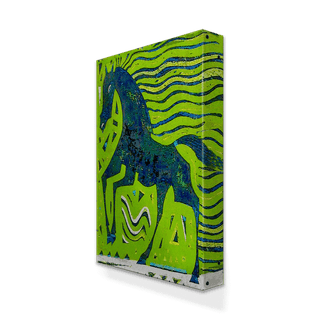 Quixote Horse - Metal Box Art Metal Box Wall Art Shelle Lindholm