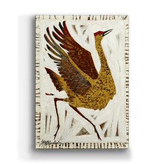 Shake a Tail Feather #2 - Metal Box Art Metal Box Wall Art Shelle Lindholm