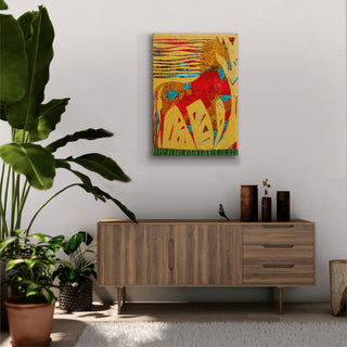Troubadour Horse - Metal Box Art Metal Box Wall Art Shelle Lindholm