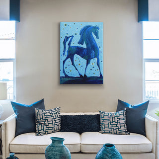 Walking Tall - Metal Box Art Metal Box Wall Art Shelle Lindholm