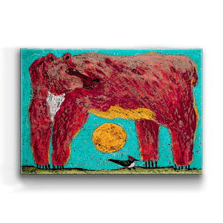Yellow Belly - Metal Box Art Metal Box Wall Art Shelle Lindholm