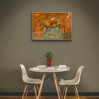 Taurus Tapestry - Metal Box Art Metal Box Wall Art Monte Dolack