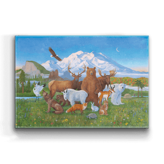 Wilderness Act - Metal Box Art Metal Box Wall Art Monte Dolack