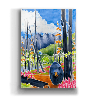 After the Burn - Metal Box Art Metal Box Wall Art Karen Savory