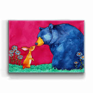 The Scent of Friendship - Metal Box Art Metal Box Wall Art Karen Savory