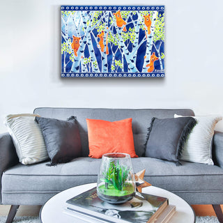 Hanging Out - Metal Box Art Metal Box Wall Art Karen Savory