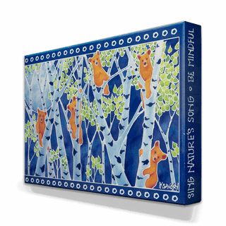 Hanging Out - Metal Box Art Metal Box Wall Art Karen Savory