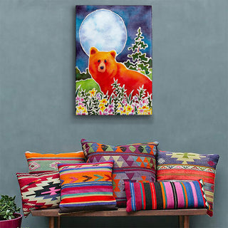 Full Moon Solstice: Metal Box Art Metal Box Wall Art Karen Savory