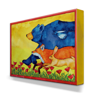 Diversity Wins the Race - Metal Box Art Metal Box Wall Art Karen Savory