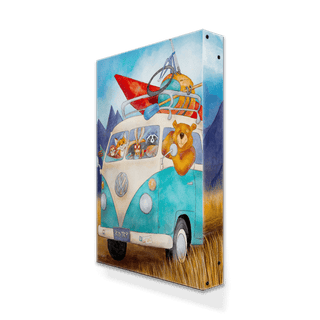 Road Trip - Metal Box Art Metal Box Wall Art Karen Savory