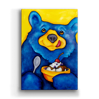 Two Scoops For You - Metal Box Art Metal Box Wall Art Karen Savory