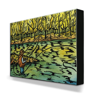 Fall - Metal Box Art Metal Box Wall Art Karen Savory