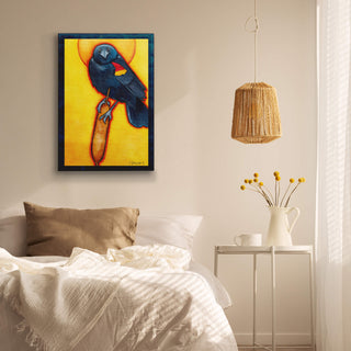 Wings Afire - Metal Box Art Metal Box Wall Art Karen Savory